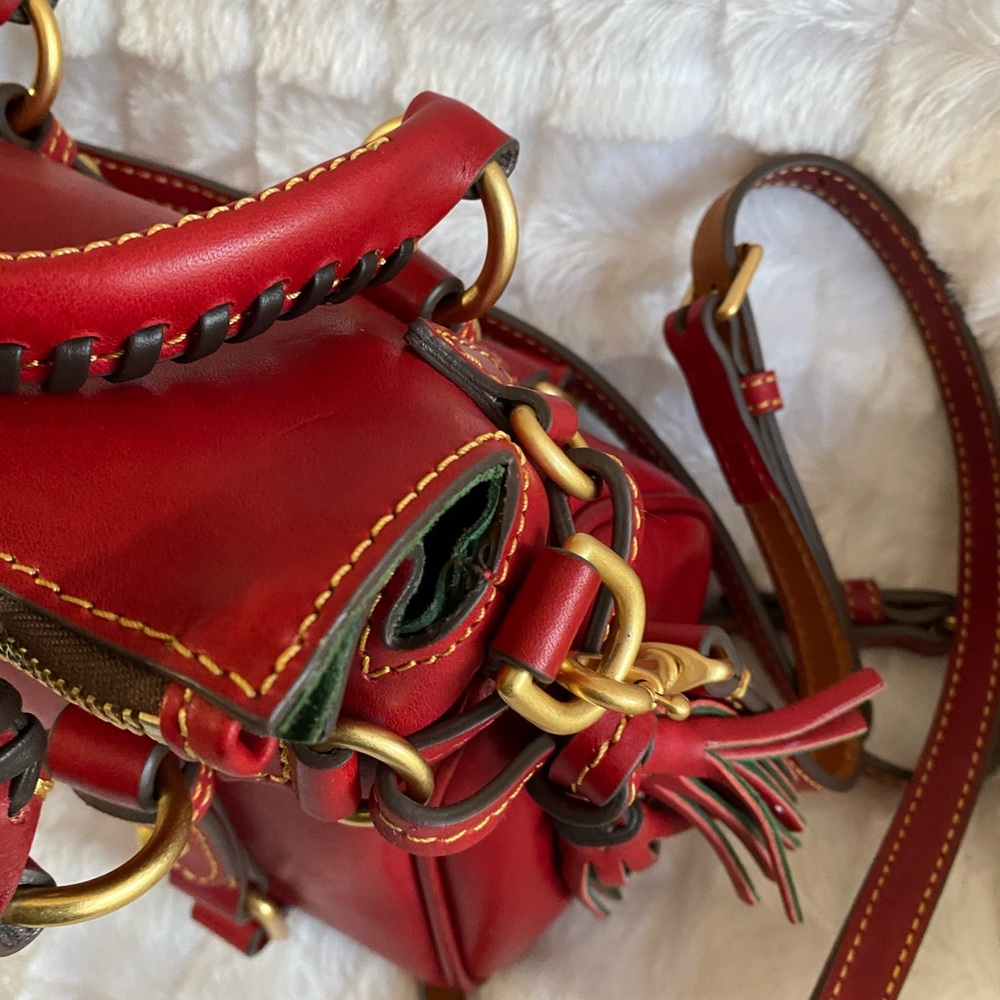 Dooney & Bourke Red Nano Satchel, Excellent Preowned Condition, Rarely Used - Picture 3 of 12